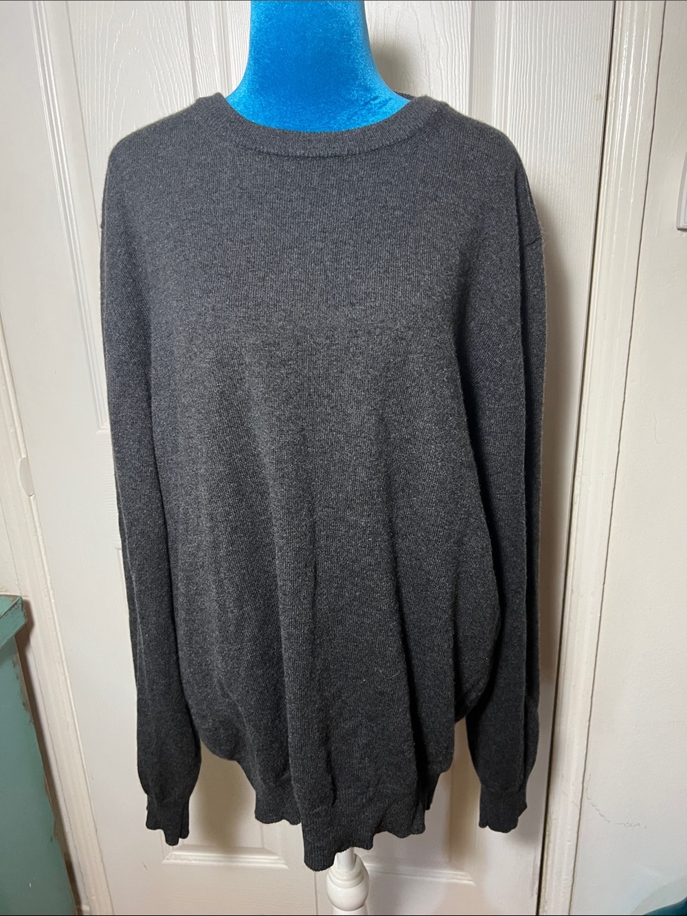 Luca Faloni Italy Cashmere Sweater XXL Gray - Picture 2 of 8